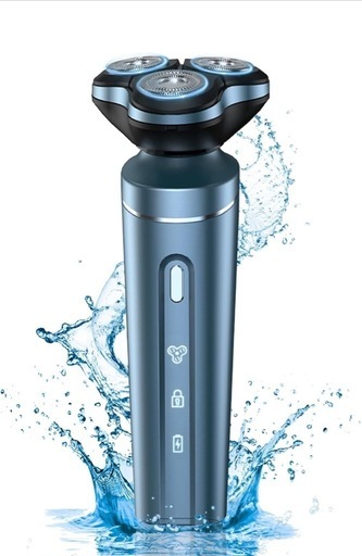 【新品未使用】メンズ電気シェーバー　男性　髭剃り　三枚刃