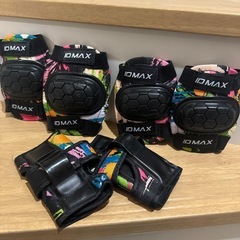 IDMAX 膝　プロテクターセット カラフル 幼児〜低学年用　自...