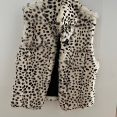 【美品】リアルファー毛皮ベスト