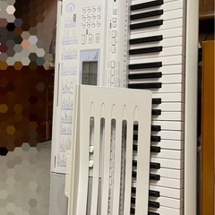 大幅値下【美品】CASIO製光ナビゲーションキーボード🎹【付属品多数】