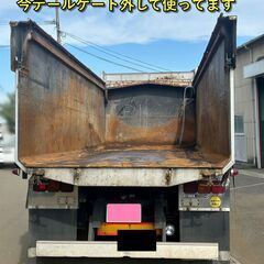日産ビックサム、10t深ダンプ、最大積載量10500㎏、KL-CD48E、平成16年、MT7速、走行18万7千、軽油、GE13、車検令和7年7月、福岡発の画像