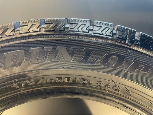 【9分山】2021年 175/65R15 ダンロップ WINTERMAXX 02★4本セット タイヤまにあ