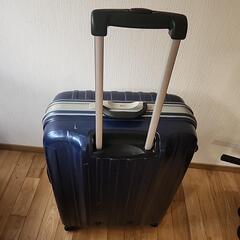 大容量 キャリーケース トランク キャリーバッグ A.L.I 旅行バッグ ネイビーの画像