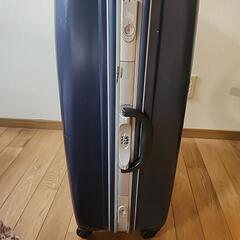 大容量 キャリーケース トランク キャリーバッグ A.L.I 旅行バッグ ネイビーの画像