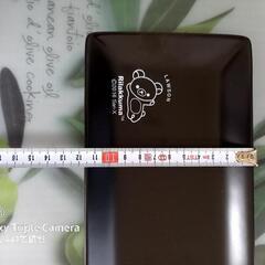 未使用リラックマの角形プレートの画像