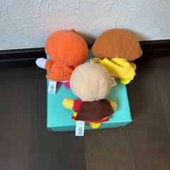 アンパンまんカレーパンまんドキンちゃん　キーホルダー　指人形の画像