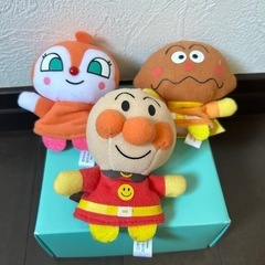 アンパンまんカレーパンまんドキンちゃん　キーホルダー　指人形の画像
