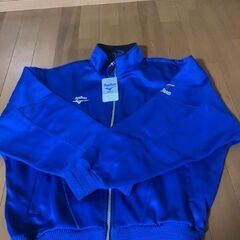 RUNBIRD ジャージ上下　ＲブルーXブラック