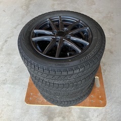 ブリザックVRX 155/65R14  アルミホイールセット