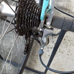 自転車　Bianchi ビアンキ クロスバイク カメレオンテ4　27段　チェレステカラーの画像