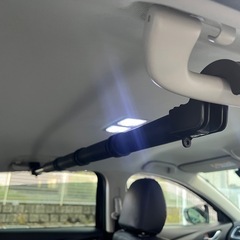 車のグリップに取り付けるバー