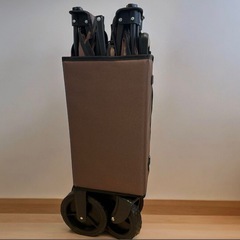 キャリーワゴン アウトドア最適 耐荷重150kg 大容量150L ワイドタイヤの画像