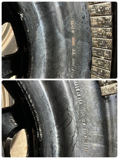 オフシーズン価格　値下げ‼️タイヤ　ホイールセット215-80-15 7J ディトナ？