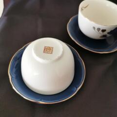 急須と湯呑みセットの画像