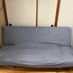 ソファーベットカバー付の画像