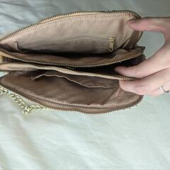 ミニバッグ　ショルダーバッグ　ベージュの画像