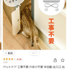 ペットドアの画像