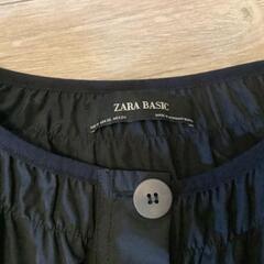 ザラ　ZARA ブラック　コート　XSの画像