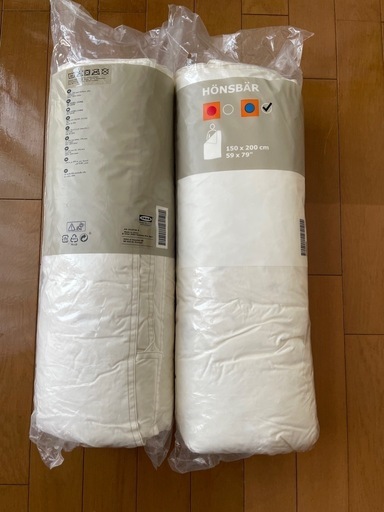 羽毛布団シングル2枚