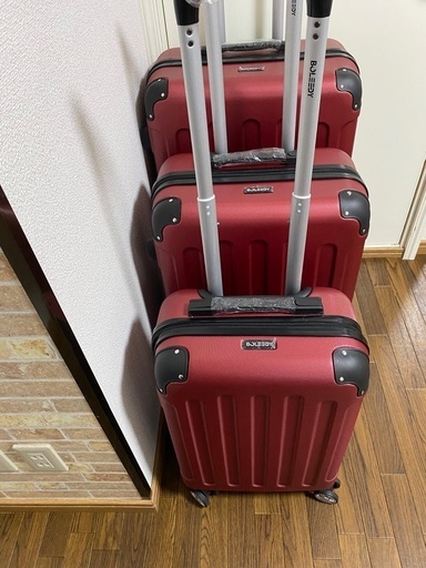 (新品未使用)20+24+28’ (赤色) スイートケトルセット スモール ビナチオ