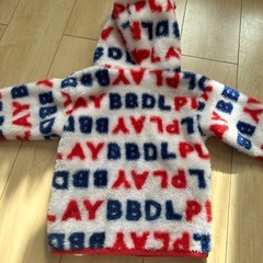BABYDOLLボアパーカー100の画像