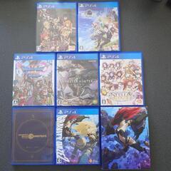 PS4本体 コントローラー 付属品 モンハン、ドラクエ含むソフト 6本付きの画像