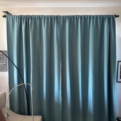 【FREE】IKEAカーテンセット、カーテンポール　