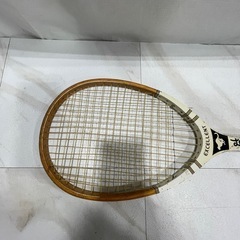 [ハ2791] 【中古品】カワサキ KAWASAKI ソフト 軟式 木製 テニス ラケット　 2本セットの画像