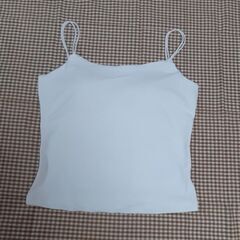 ★新品同様★ SHEIN ｶｯﾌﾟ付きｷｬﾐｿｰﾙ(白・黒・ｸﾞ...