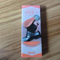 新品未使用  シューホーン 靴へらキーホルダー  牛革