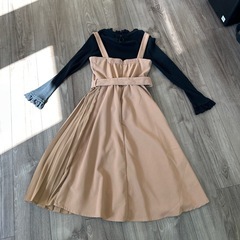 イング　ジャンパースカート　ジャンスカ　ワンピース　セットの画像