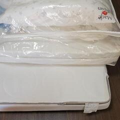 ベビー布団、マットレス、シーツセットの画像