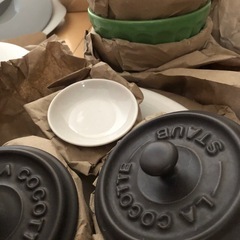 IKEA 無印　コンランショップ　STAUB  カフェボウル　ココット　大皿など　食器一式の画像