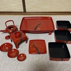 正月　屠蘇器　重箱　セットの画像