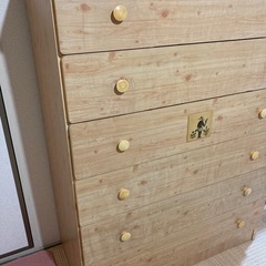 (中古品)6段 タンス　の画像