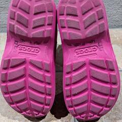 クロックス　長靴　レインブーツの画像