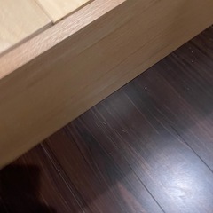 ダブルベット　フレーム　ベット　引き出し付き　の画像