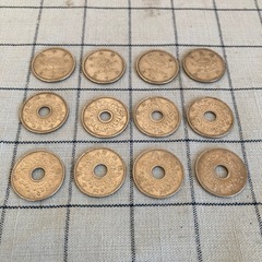 【古銭】旧50円硬貨12枚セットの画像