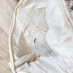 【OZOC】フリンジクラッチバッグの画像