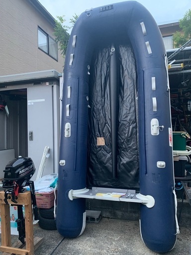 【購入予定者アリ】ゴムボート　ジャンク