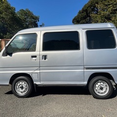 平成16年 サンバー バン TV1 シルバー 2WD AT AC PS 走行7.9万キロ 車検対応可の画像