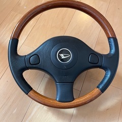 ダイハツ ミラジーノ
L700S ウッド ステアリング