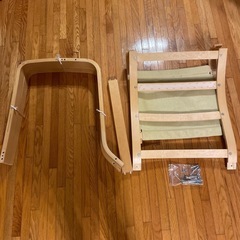IKEA ポエング フレームのみの画像