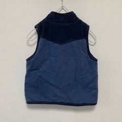 【LITTLE BEAR CLUB】美品* リバーシブル 中綿ベストの画像