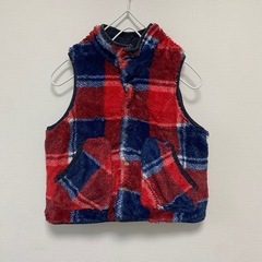 【LITTLE BEAR CLUB】美品* リバーシブル 中綿ベストの画像
