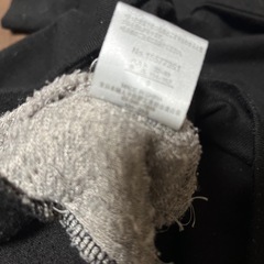 グレー黒ニット　あげますの画像