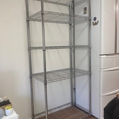 【スチールラック】幅76×奥行46×高さ180