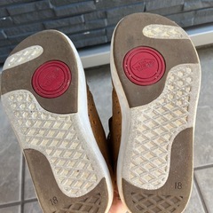 【VANS】18cm ハイカット シューズ 子供 箱ありの画像