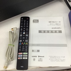 TCL 　液晶テレビ　2Kスマート液晶テレビ　32型　32S515 2021年製の画像