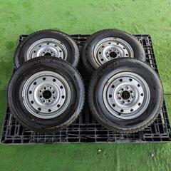スタッドレスタイヤ 165/80R13 2017年製 マルチ8穴...